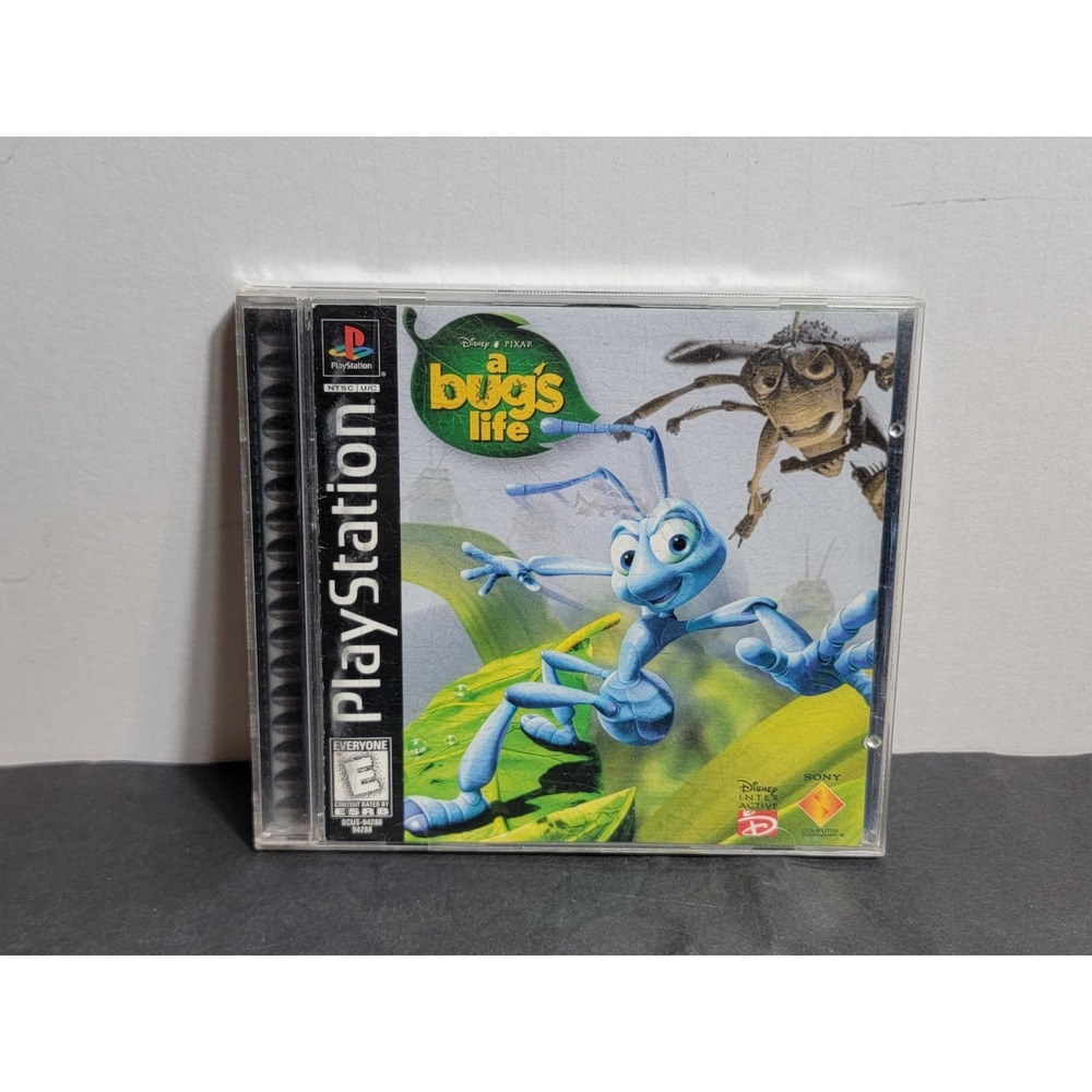 A Bug's Life Sony PlayStation 1 PS1 1998 Platformer Game SCUS-94288 Tested
